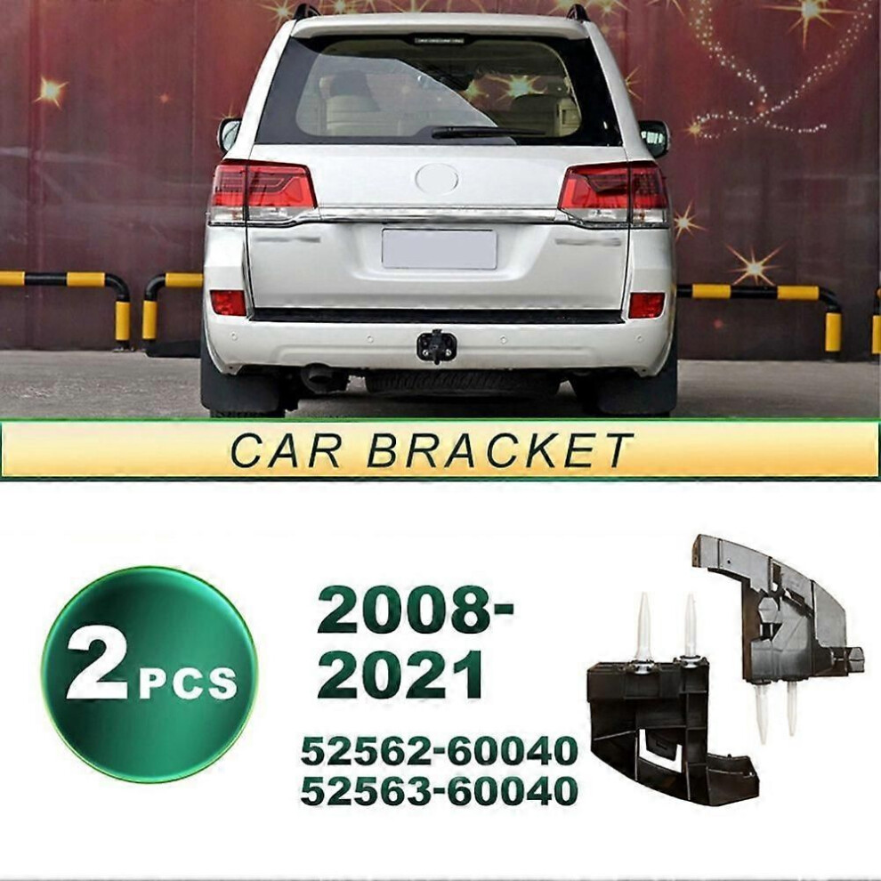 Fixed Tail Bracket Rear Bumper Combination Bracket 52563-60040 52562-60040 For Land Cruiser Lc200 2008-2021 Light 9345346687609