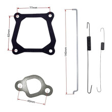 2X GX160 GX200 Tune Carb Kit for GX120 4.0 5.5 6.5 196 212 Cc W/Carburetor+Pull Star +Coil+Air Filter Etc