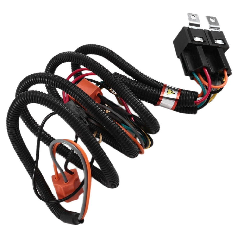 Car H4 12V Led Headlights Relay Wiring Harness Kit High Beam Low Beam Enhancer Car Accessories 9345346682239