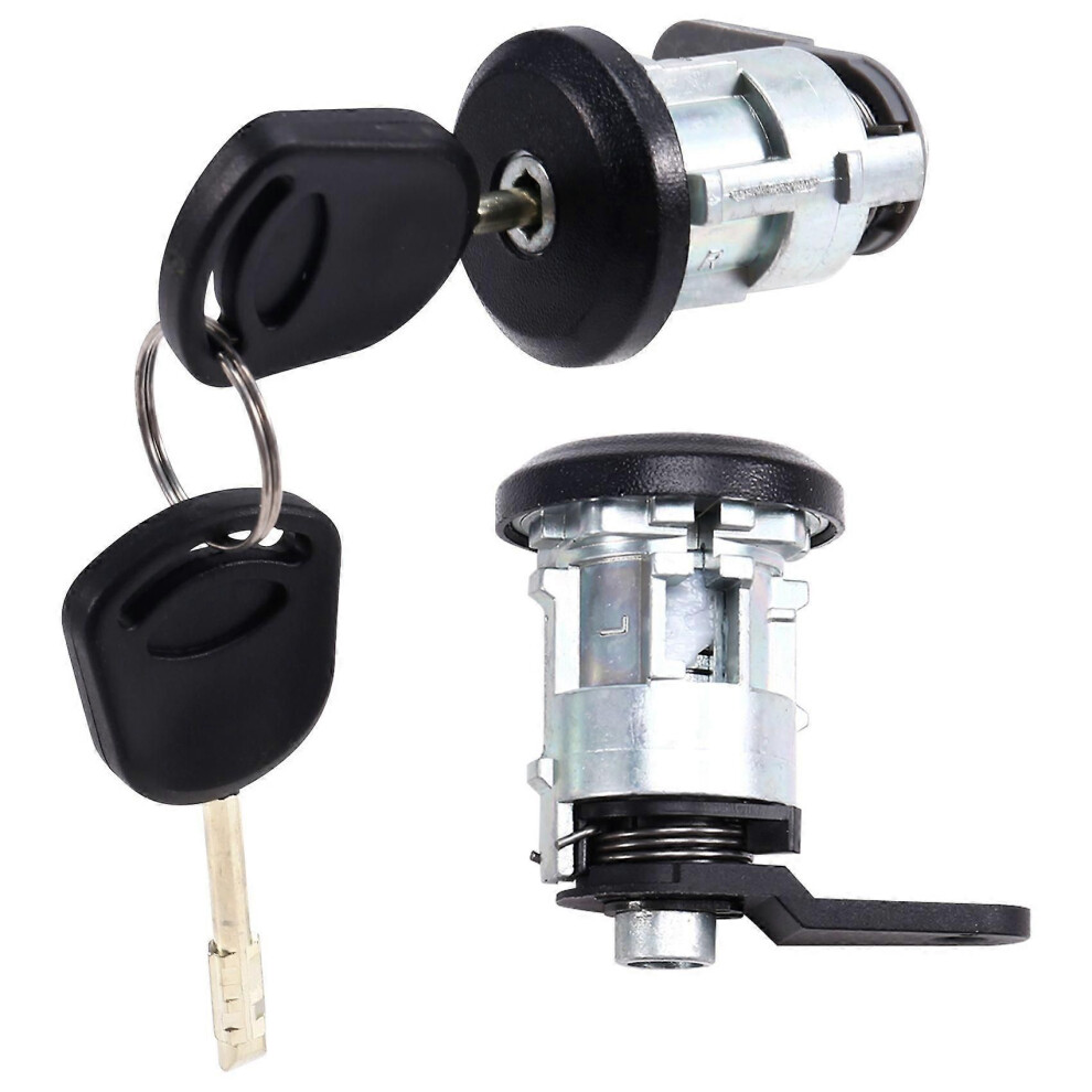 Car Door Lock Barrel Set With Keys Car Door Lock Cylinder 96Fga22050cgpa 191564789897 For Ford Fiesta 1995-2002 9345346682208