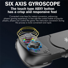 X5 Telescopic Gamepad Wireless Mobile Gaming Controller with Cooling Fan  Hall Effect Joystick for Smartphone C