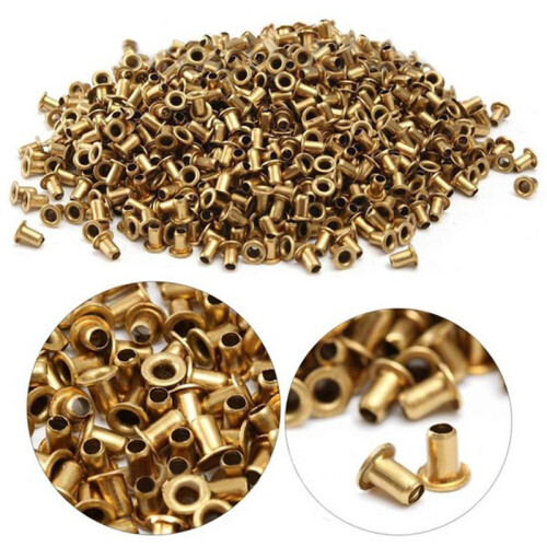 4000Pcs Copper Beekeeping Eyelets for Frames Bee Hive Equipments Copper Caps 2
