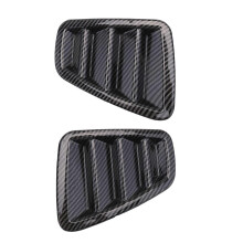 1 Pair Car Rear Tail Light Trim Panel Cover Rear Vent Light Trim for Fiat 500 Abarth 595 695 Exterior Car Parts