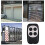 5X 280-868MHZ Garage Remote Control Duplicator Multifrequency Wireless Copy Remote Control Universal White 2