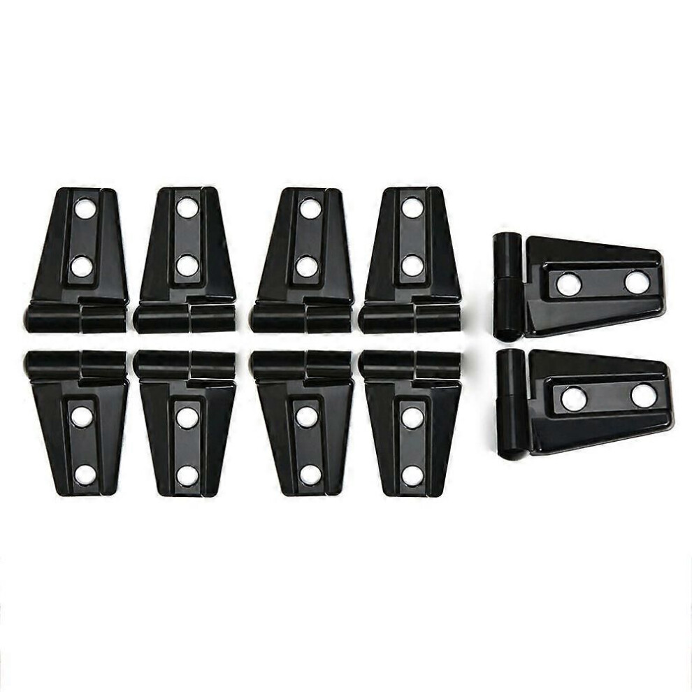 10Pcs/Lot Car Hood & Door Hinge Cover For Jeep Wrangler Jk Jku 2007-2017 9345346655462