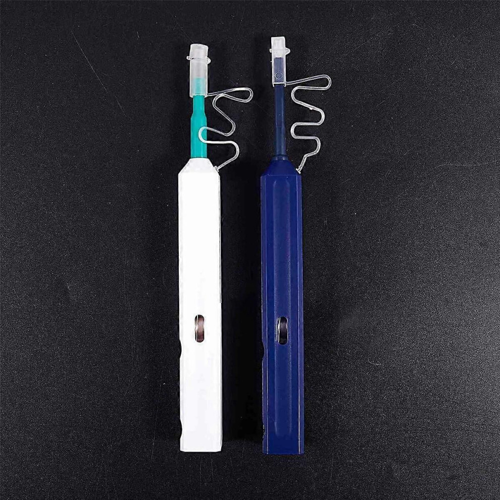 2Pcs Ftth Optical Fiber Pen Cleaner Tool Cleaning 2.5Mm Lc 1.25Mm Sc Fc Connector Fiber Optic Cleaning Tools Smart Cleaner 9345346644794