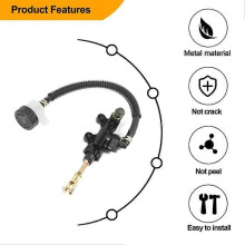 For Suzuki Motorcycle Rear Brake Master Cylinder GSXR750 85-05 GSXR600 97-05 GSXR400 87-94