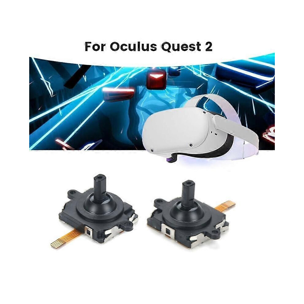 Game Controller Joystick Compatible With Quest 2 Disassembly Tool Set Thumbstick Caps Left/Right Repairing Kit 9345346654236