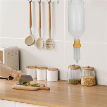 4X 2.5L Sauce Bottle Squeeze Bottle Hanging Sauce Dispenser Large Diameter Sauce Squeeze Bottle Hanging Sauce Dispenser