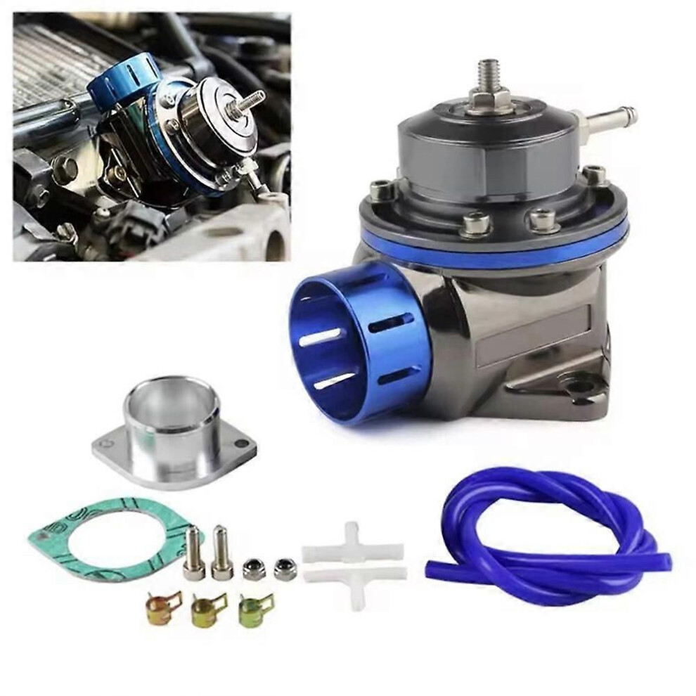 Universal Turbo Relief Valve Kit Style Fv Intercooler Wastegate Exhaust Valve For Car Modification Red 9345346666109
