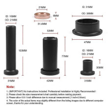 ATV Rear Suspension Bushing Kit Rear Shock Absorber Bushing Kit A-Arm Bushings for Polaris Sportsman 500 Rse 700
