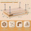 Book Press, Kits,Bookbinding Supplies, Kit for Beginners Bone Folder Tool for DIY 7.9x11.6 Inch 1