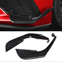 Front Side Canard Cover for Corvette C8 Stingray Z51 2020-2024 Car Side Body Bumper Air Vent Fins Trim Accessores