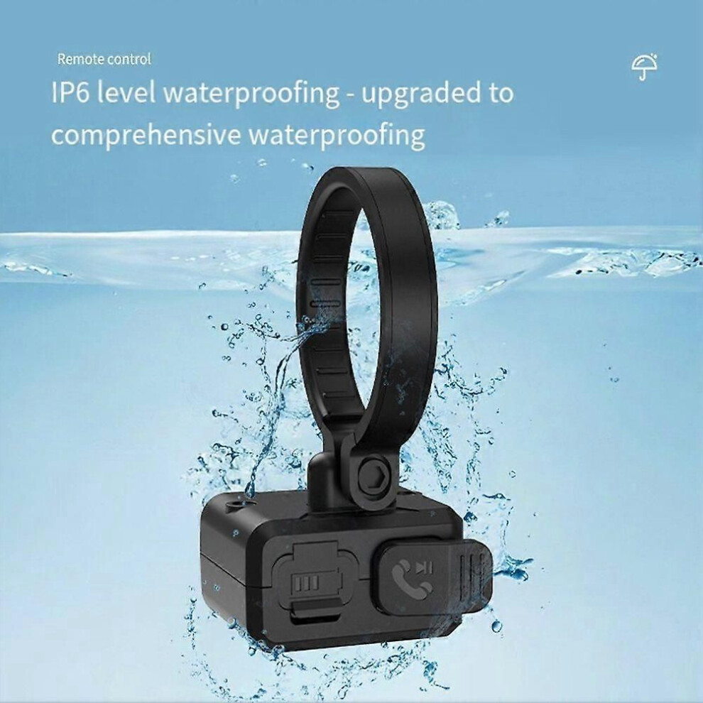 Bluetooth Motorcycle Handlebar Control Hands-Free Calls Remote Control Wireless Bike Handlebar Media Controller 9345346649775