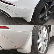 Car Accessories 4Pcs/Set Wheel White Fenders Fit for Volvo XC60 2018-2023 Front, Rear Protection Wheel Mudguards