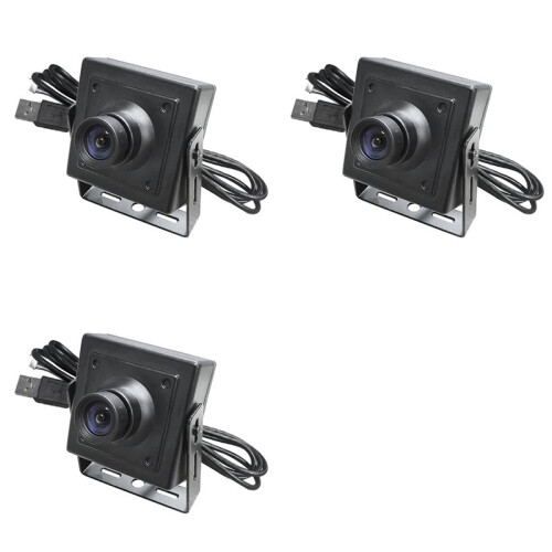 3X USB Camera Module 720P 30 Frames Industrial Camera Face Recognition Image Acquisition Driver-Free for Android Linux 1