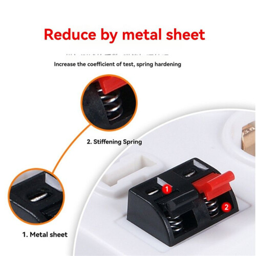 2X E27 B22 E14 Lamp Bulb Tester, LED Light Voltage Power Quick Test Box, Fast Testing with Power Display EU PLUG