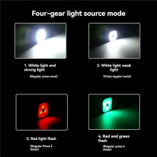 4 Pack Running Lights for Runners, Night Dog Walking Light, for Night Safety, Chest Light Jogging Gear