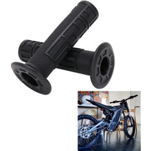 2X Throttle Grips, Motorcycle Rubber Handlebar Grips Dirt Bike Handle Bar for  Sur-Ron Light Bee X/S  X160