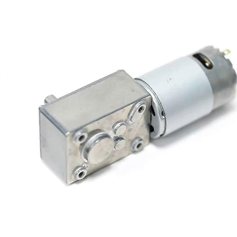 Photos - Cable (video, audio, USB) DC Electronic Worm Gear Motor Low Speed 41RPM Worm Reduction Gearbox Engine 24V Self-Locking Geared Motor