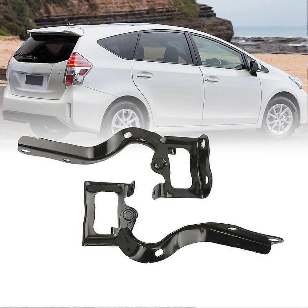 Machine Cover Hinge Driver+Passenger Hood Hinge 5341047070 5342047070 For Toyota Prius 2010-2015 9345346653062