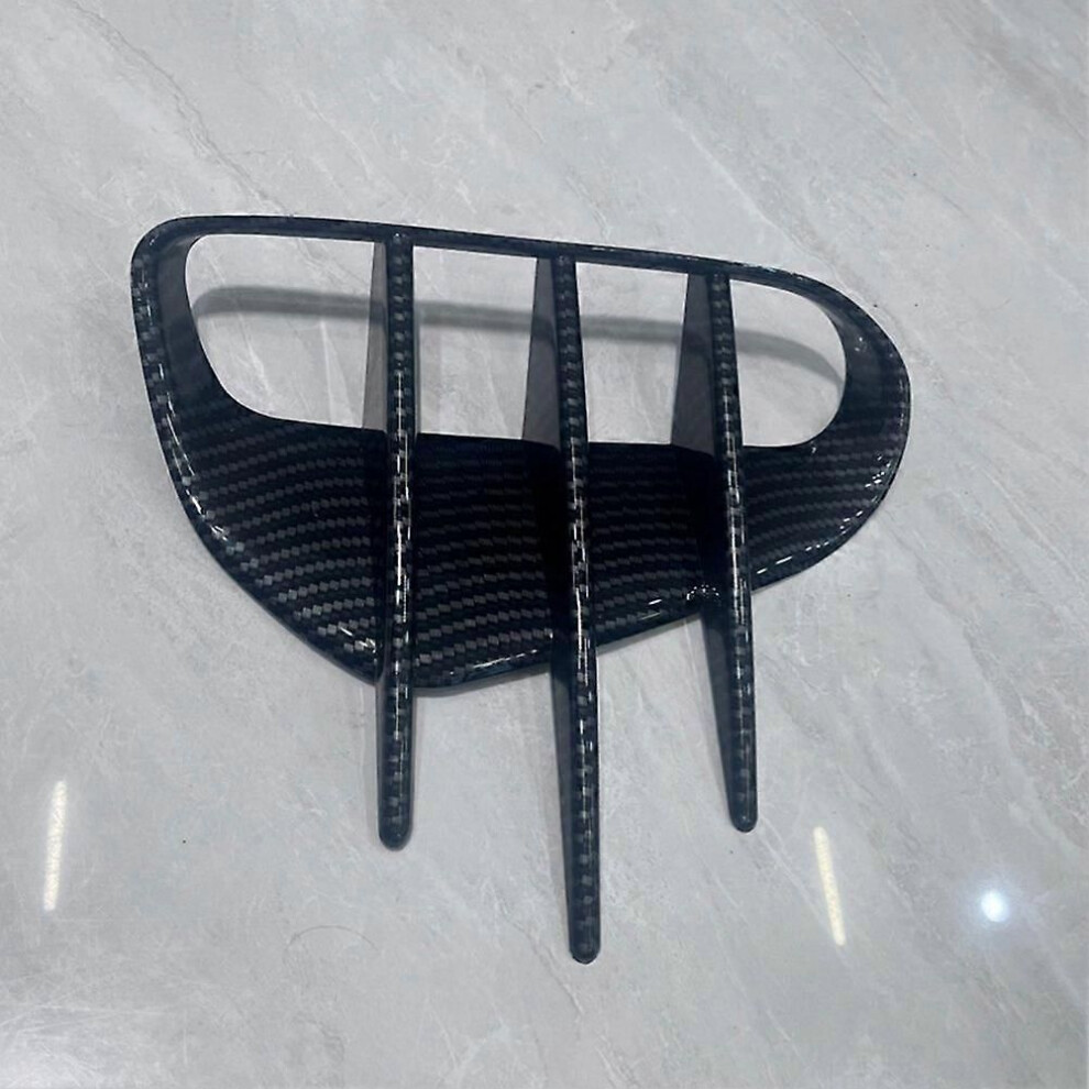 Car Front Bumper Side Vent Spoiler Canard Covers For Kia Stinger 2018-2023 Accessories 9345346667373