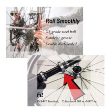 30 Uds. Rodamientos de Soporte Inferior de Buje de Bicicleta 163110 2RS (16X31X10Mm) para Accesorios de Bicicleta de Montaña Gigante