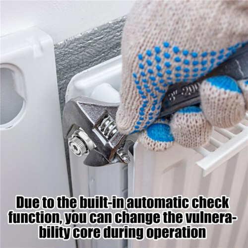 3X Fully Automatic Air Vent Auto Cut-Off Self Bleeding Radiator Valve 1/2inch for Heating Systems 2