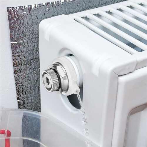 3X Fully Automatic Air Vent Auto Cut-Off Self Bleeding Radiator Valve 1/2inch for Heating Systems