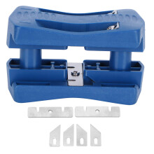 Manual Edge Banding Trimmer with Tungsten Carbide Blades for PVC ABS Wood, Precision Corner Cutter