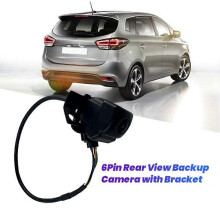 6Pin Rear View Backup Camera with Bracket 95760-A4100 95760-A4031 for Kia Carens 2014-2017 Tailgate Camera 95760A4010