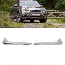 For Subaru Forester 2016-2018 Front Bumper Fog Light Cover Molding Trim Chrome 57708SG010 57708SG000 ,2PCS