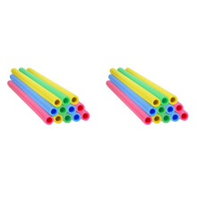 24Pcs Trampoline Pole Foam Sleeve 15.7inch Length Waterproof Trampoline Poles Cover Replacement for Outdoor Accessories