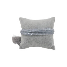 Bracelet pratique en perles de verre de bohème et à franges,-5