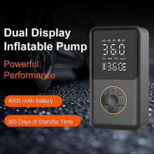 100W Car Air Compressor 150PSI Portable Electric Air Pump Car Tire Inflator for Motorcycle Bicycle Tire Air Filling Pump