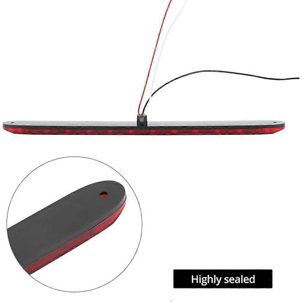 2 Pack Led Trailer Brake Tail - 11 Leds, For 12V Boats Trucks Trailers Red/Light 9345346644817
