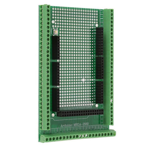 5X for Mega 2560 R3 Double-Side PCB Prototype Screw Terminal Block Shield Board Expanding Board 1