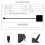 8X Suitable for  Square Notebook Portable Power Adapter 65W Type-C Port Pd Fast Charge Computer Charger US Plug 2