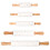 Speckled Design Durable Dough Roller Compacts-   Wooden handle 1