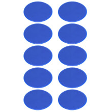 Soccer Flat Cones Marker Disc High Quality Football-Blue