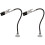Practical Magnetic Soldering Stand With Articulating Arm-B 2pcs 1