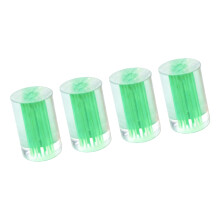 4Pcs Portable Billiard Cue Stick Ferrule Billiard Pool-Green