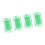 4Pcs Billiard Cue Stick Ferrule Unfinished Acrylic-Green 1