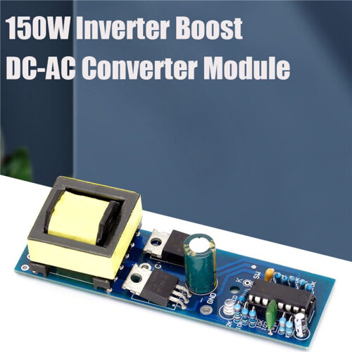 2X 150W Inversor Boost -AC Módulo Conversor   12V A 220V Boost Module Power Inversor 2