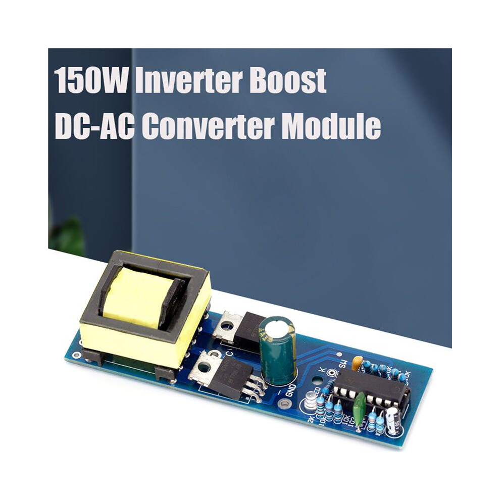 Ac Boost Module 2X Onduleur 150W Boost -AC Converter Module 12V à 220V Boost Module ...