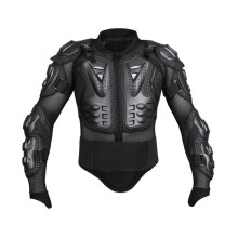 Motorradjacken Herren Ganzkörperpanzer Schutzjacken-Schwarz 3XL