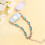 Stylish and Sturdy Adjustable Symbol Bracelet Crafted from-Blue 6