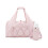 Premium Nylon Exercise Bag For Ladies Includes Secure Yoga-Pink 1