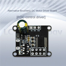2X  Brushless Motor Driver Board FOC Control Driver SVPWM Control  10-24V Module Replace Simple FOC