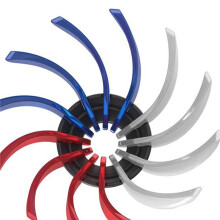 2X VDSU-02-B&W Druppelaar SUIREN 02 1-4 Kopjes Koffie Handdruppelaar Wit Rood Blauw